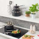 T-FAL H126SC74 Platinum Unlimited Hard Anodized 12pc Cookware Set