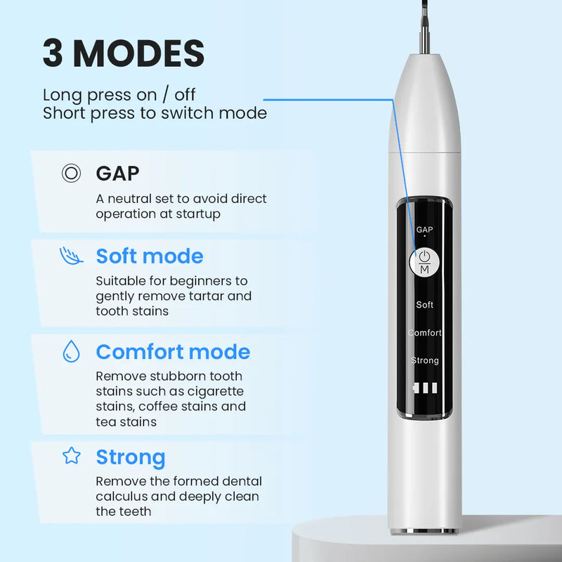 INTELLIGENCE Ultrasonic Tooth Cleaner-J10