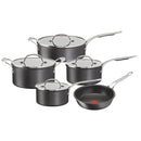 T-FAL H9125S44 Jamie Oliver Hard Anodized Cookware 9-Piece Set - Blemished package with full warranty