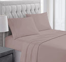 Solid 4pc Bamboo Sheet Set Assorted-9900