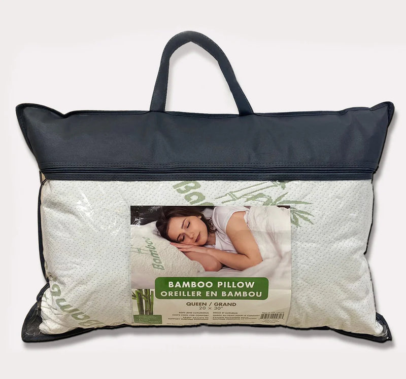 HOME AESTHETICS Bamboo Down Alternative Pillow Queen - HA-1351Q