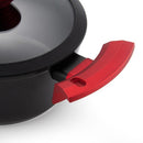 HAMILTON BEACH HAW108 2.5QT Aluminum Dutch Oven With Glass Lid