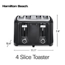 HAMILTON BEACH 4 Slice Toaster - 24217