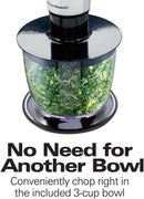 HAMILTON BEACH 59765C 2 Speed Hand Blender and Chopper