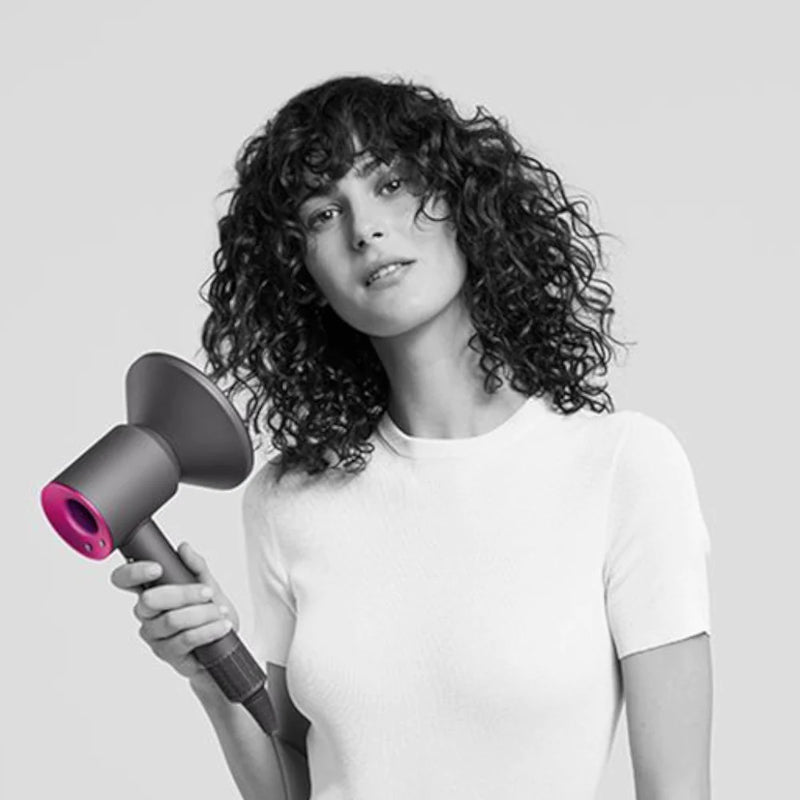 DYSON OFFICIAL OUTLET - Supersonic Hair Dryer Fuschia+Nickel - Refurbished with 1 year Dyson Warranty - (Excellent) - HD07