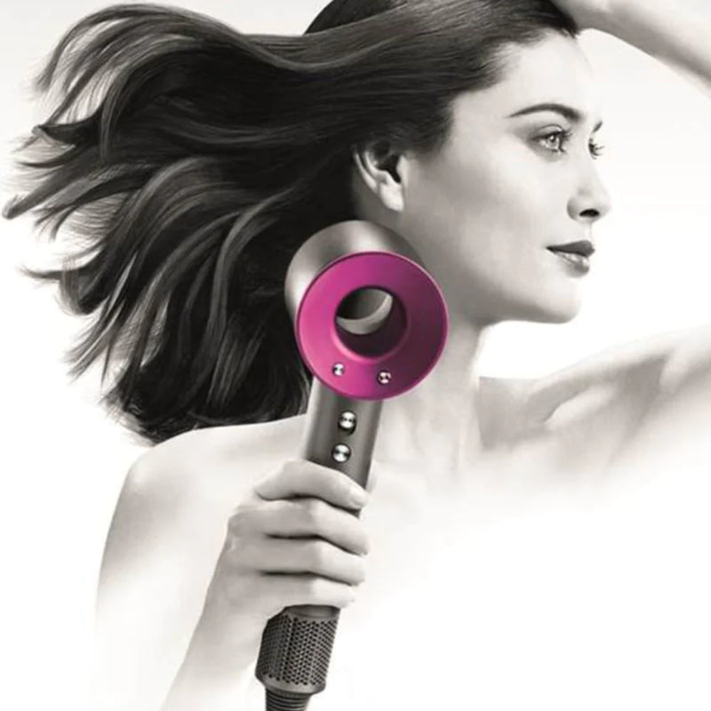 DYSON OFFICIAL OUTLET - Supersonic Hair Dryer Red+Nickel - Refurbished with 1 year Dyson Warranty - (Excellent) - HD07
