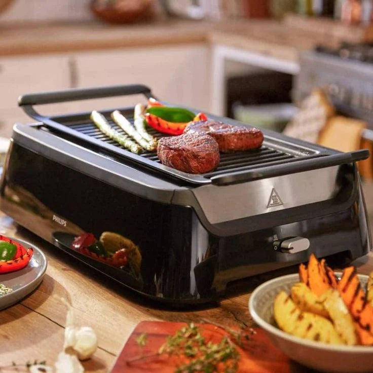 PHILIPS Avance Collection Indoor Grill - Refurbished with Manufacturer warranty - HD6371