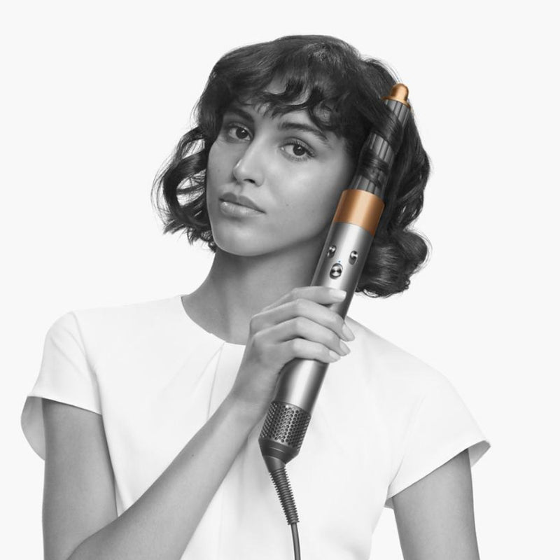 DYSON OFFICIAL OUTLET Airwrap Complete Long Barrel Prussian Blue & Rich Copper - Dyson refurbished (Excellent) with 1 year warranty