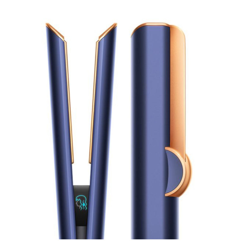 DYSON OFFICIAL OUTLET- Lisseur Airstrait- Nickel brillant/cuivre riche- Remis à neuf (EXCELLENT) avec garantie Dyson 1 an-HS06