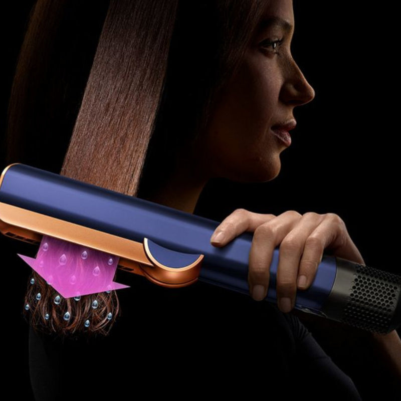 DYSON OFFICIAL OUTLET- Lisseur Airstrait- Nickel brillant/cuivre riche- Remis à neuf (EXCELLENT) avec garantie Dyson 1 an-HS06