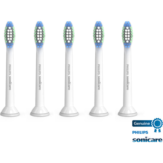 PHILIPS HX6015/03 Sonicare Simply Clean Replacement Toothbrush Heads (5-Pack)