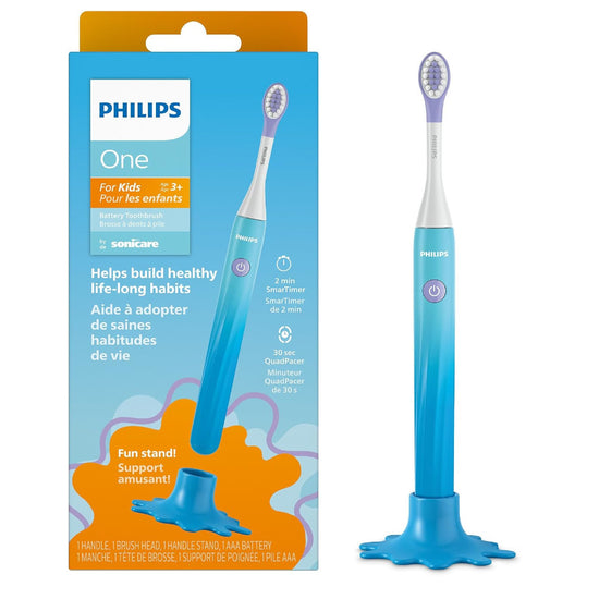 PHILIPS HY1130/02 One For Kids by Sonicare Battery Toothbrush