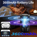 J08 Rechargeable Portable Bug Zapper Outdoor with LED Light