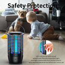 J08 Rechargeable Portable Bug Zapper Outdoor with LED Light