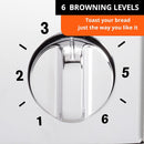 KRUPS KH732D51 2 slice Stainless Steel Toaster