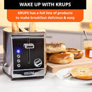 KRUPS KH732D51 2 slice Stainless Steel Toaster