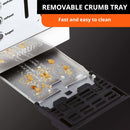 KRUPS KH734D51 4 Slice Stainless Steel Toaster