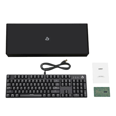 AUKEY  Mechanical Keyboard 104key with Gaming Software-KMG12