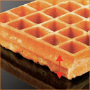 KRUPS Belgian Waffle Maker, Waffle Maker with Removable Plates, 4 Slices, Black and Silver Blemished package with full warranty-GQ502D51