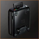 KRUPS Belgian Waffle Maker, Waffle Maker with Removable Plates, 4 Slices, Black and Silver Blemished package with full warranty-GQ502D51