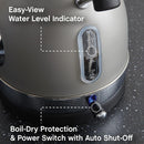 WEST BEND KTWBRTGR13 1.7L Retro Style Stainless Steel Electric Kettle