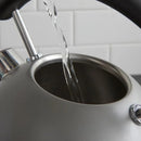 WEST BEND KTWBRTGR13 1.7L Retro Style Stainless Steel Electric Kettle