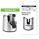 Manual Knife Sharpener with Suction Cup 3-in-1