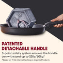 T-FAL L242S884 Ingenio Expertise Cookware 8 Piece Set Black