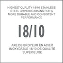 LAGOSTINA L411300107SS 7" Stainless Steel Pepper Mill