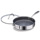 LAGOSTINA L930040528M Resist Clad Stainless Steel 28 cm Sauté Pan