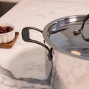 LAGOSTINA L967613611 11 Piece 7 Ply Clad Stainless Steel Cookware Set - Blemished package with full warranty
