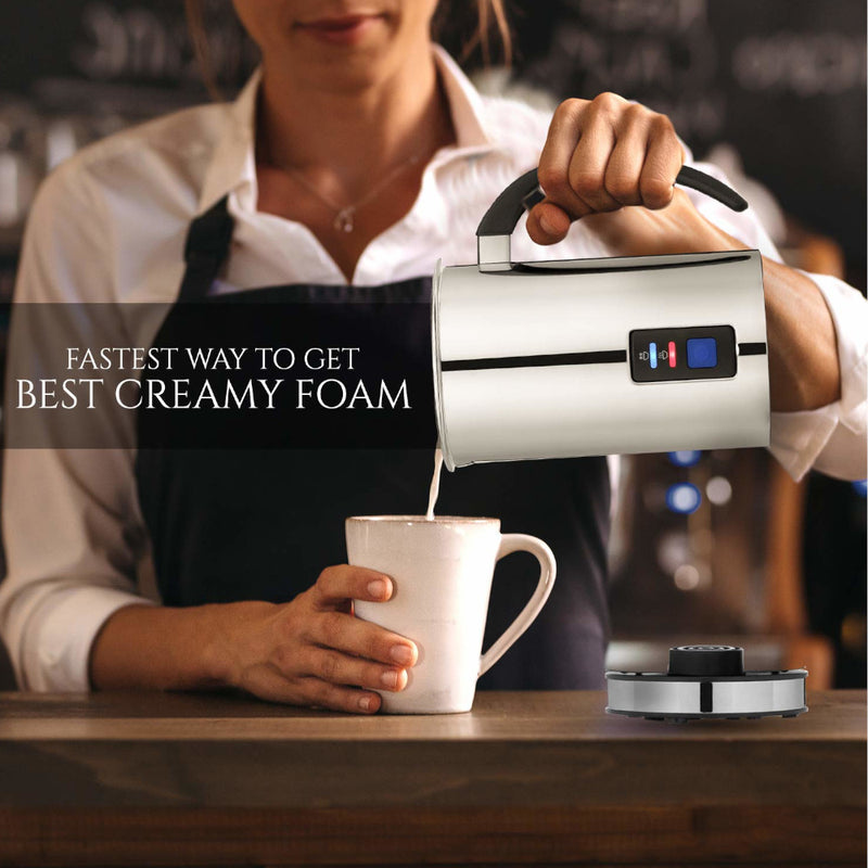 CHEF'S STAR MF-2 Premier Automatic Hot+Cool Milk Frother CHEF'S STAR MF-2 Premier Automatic Hot+Cool Milk Frother