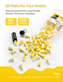 MPOW Ultra Soft Foam Earplugs 60 Pairs-HP133A