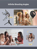 MPOW LED Ring Light with Selfie Tripod Stand & Phone Holder-PA213A