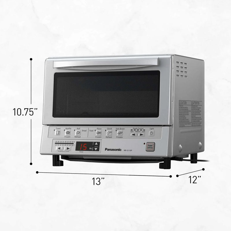 PANASONIC FlashXpress Double Infrared Toaster Oven - Refurbished with Home Essentials warranty - NB-G110P