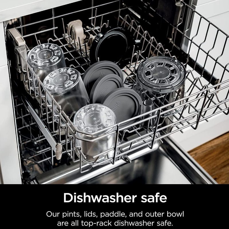 NINJA NC301C CREAMi Ice Cream Maker - Factory serviced with Home Essentials warranty