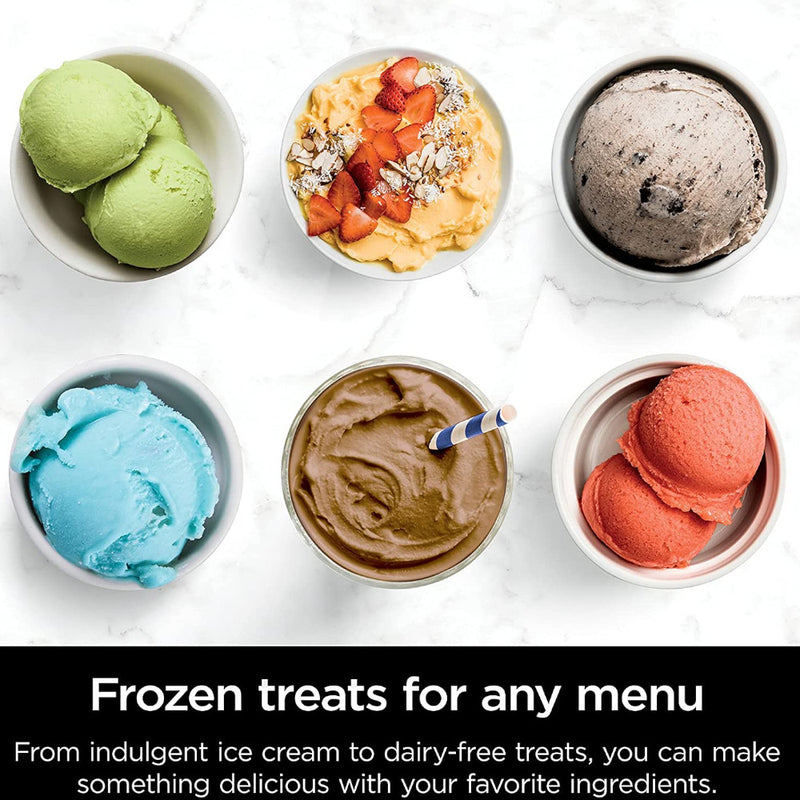 NINJA NC301C CREAMi Ice Cream Maker - Factory serviced with Home Essentials warranty