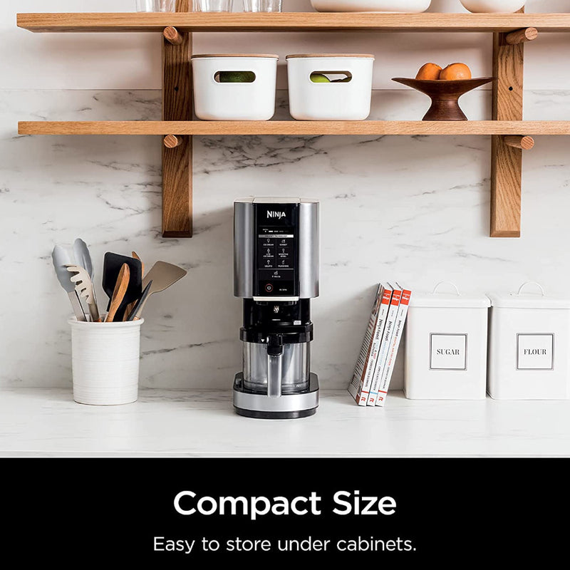 NINJA NC301C CREAMi Ice Cream Maker - Factory serviced with Home Essentials warranty