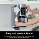 NINJA NC701C Swirl by CREAMi Soft Serve & Ice Cream Machine - Factory serviced with Home Essentials warranty