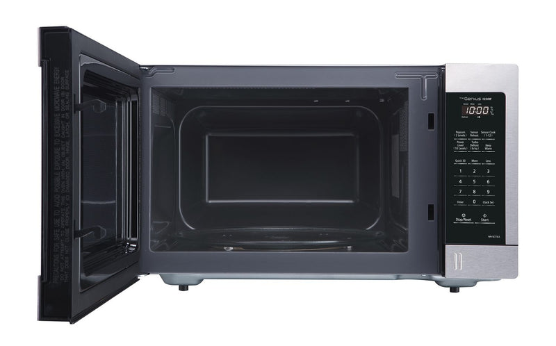 PANASONIC NNST77LS 1.6CU FT Stainless Steel Genius Microwave - Refurbished with Home Essentials warranty