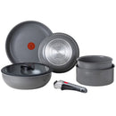 T-FAL P2019052 Ingenio Ceramic Cookware Set with Detachable Handle 7 PC - Blemished package with full warranty