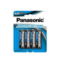 PANASONIC 4 Pack AA Heavy Duty Batteries
