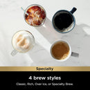 NINJA PB051CCO Pod & Grounds Specialty Single-Serve Coffee Maker - Factory serviced with Home Essentials warranty