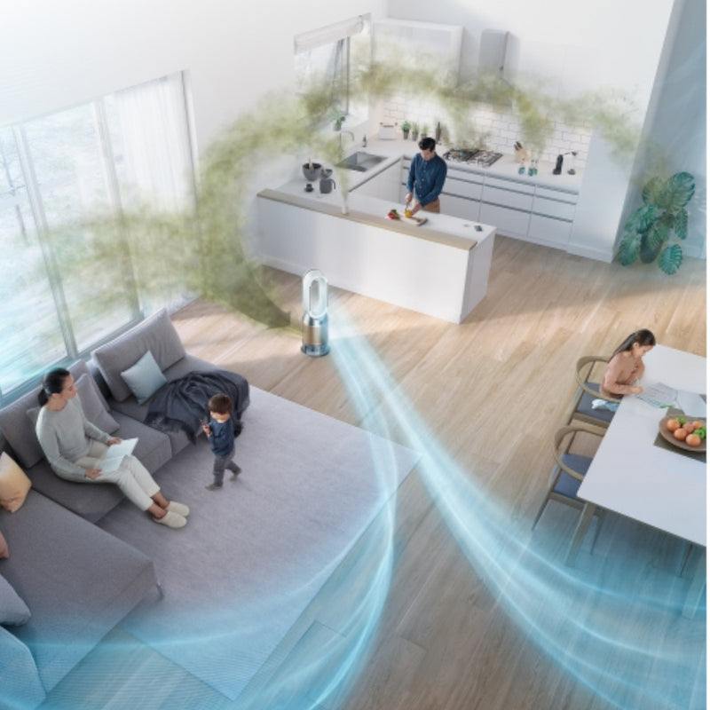 DYSON OFFICIAL OUTLET PH04 Purifier Humidify and Cool Formaldehyde - Refurbished with 1 year Warranty (Excellent)