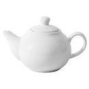 CLARO White Porcelain Teapot 1L-78587