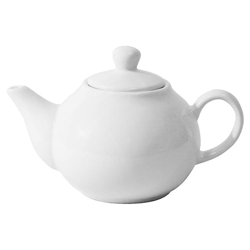 CLARO White Porcelain Teapot 1L-78587