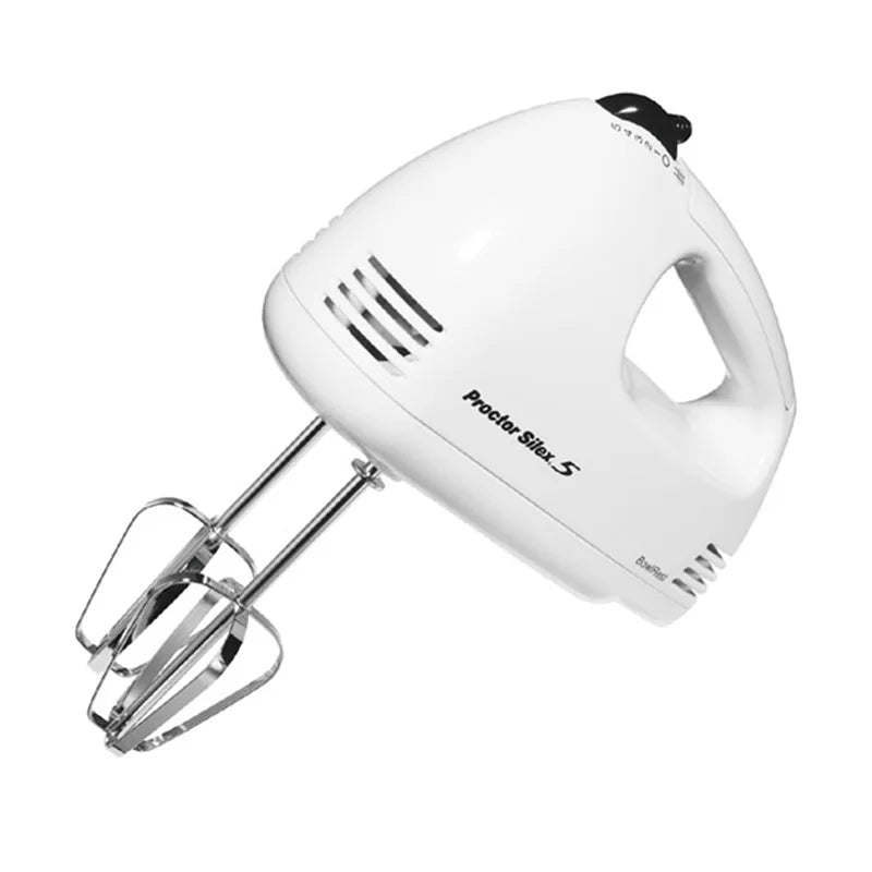 PROCTOR SILEX Easy Mix 5-Speed White Hand Mixer - 62515RY