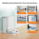 ROBOROCK QX0PEA QX Revo Vacuum and Mop Robot with Multifunctional Dock - Factory serviced with Home Essentials Warranty