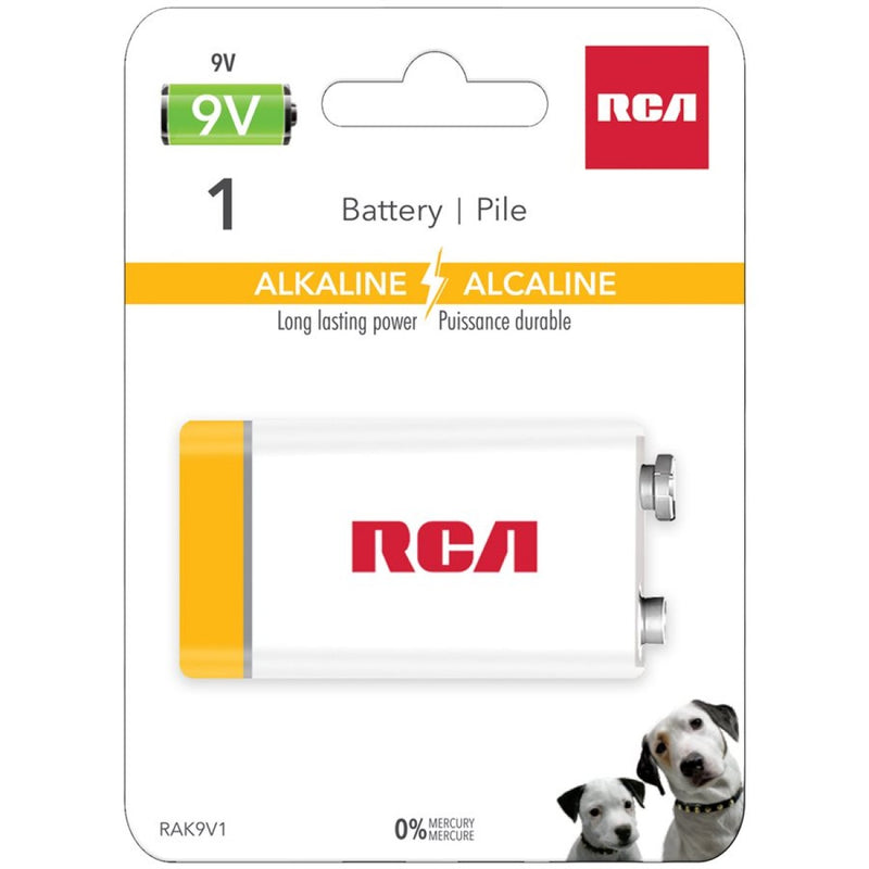 Pila alcalina RCA de 9 V - RAK9V1