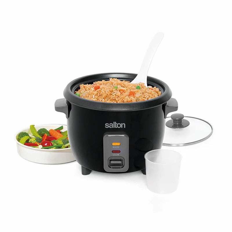 SALTON Automatic Rice Cooker 6 Cup-RC2104BK